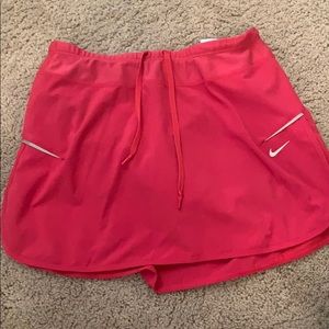Pink nike tennis skirt size XS